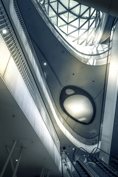 Frankfurt MyZeil Architecture Ceiling Print