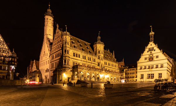 Rothenburg Market Square and Town Hall