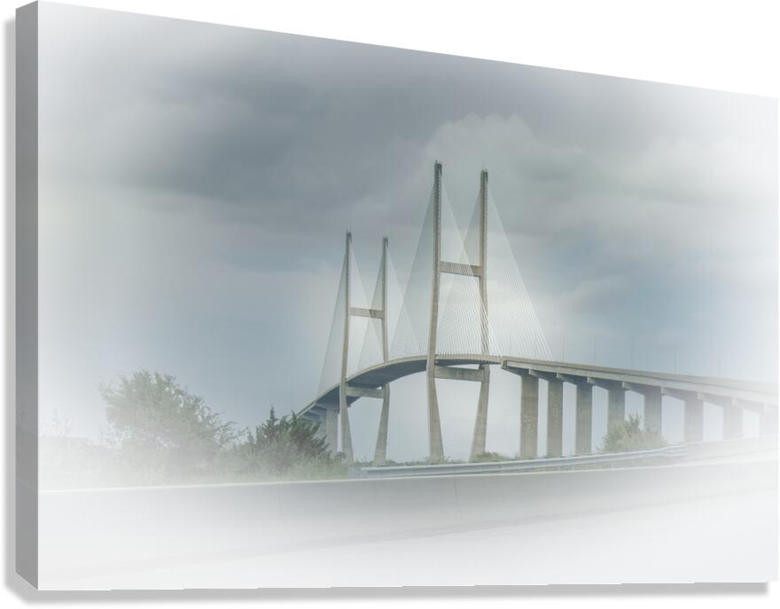 Savannah Area Bridge Canvas Print