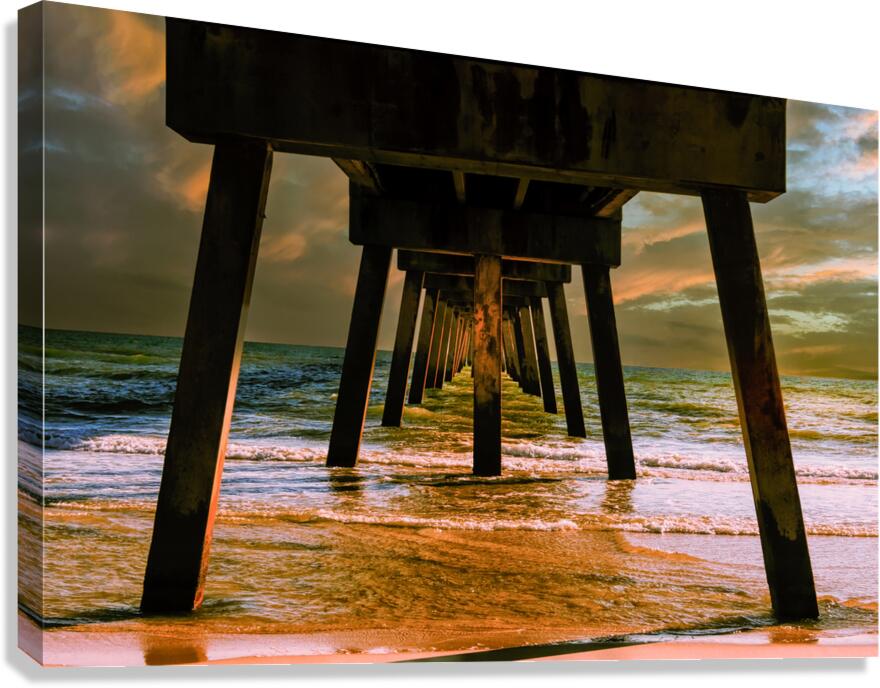 Fort Walton Beach Okaloosa Pier Canvas Print