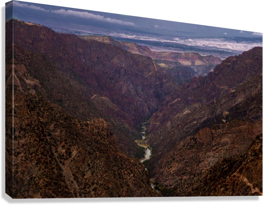 Gunnison Black Canyon Canvas Print