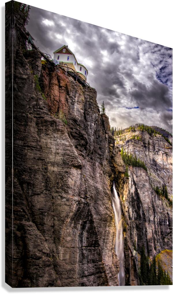 Bridal Veil Falls Hydroelectric Power Plant Canvas Print