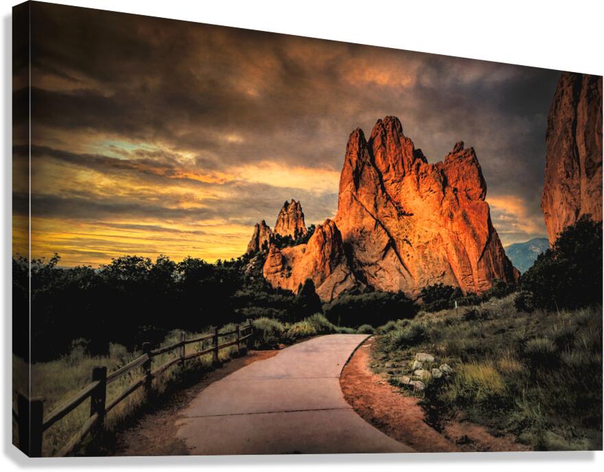 Garden of the Gods Sunrise Canvas Print