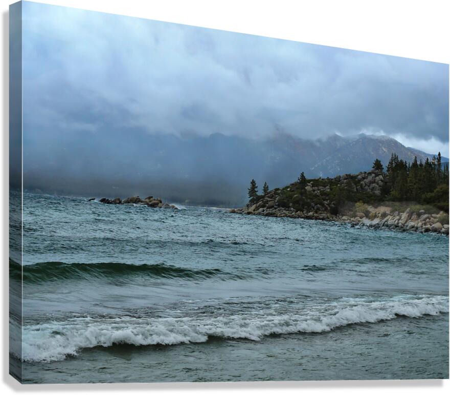 Lake Tahoe Storm Canvas Print