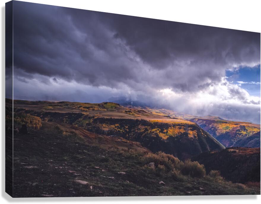 Colorado Mistakes and Lessons Learned  Canvas Print