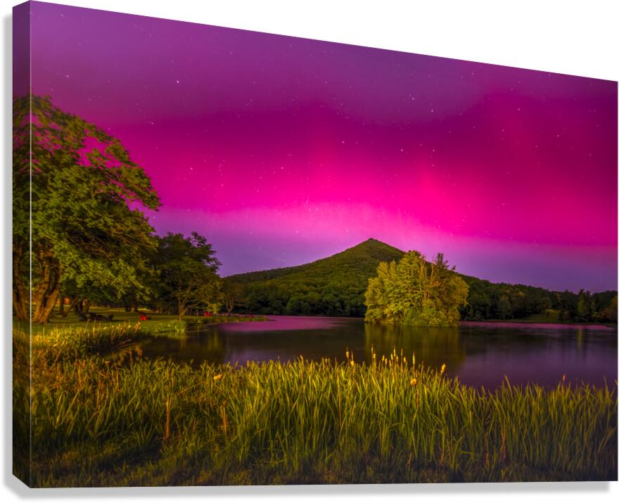 Blue Ridge Parkway Peaks of Otter 1  Canvas Print
