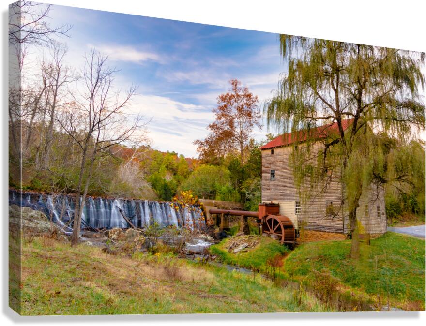 Brightwell Mill Amherst County Virginia Landscape Canvas Print