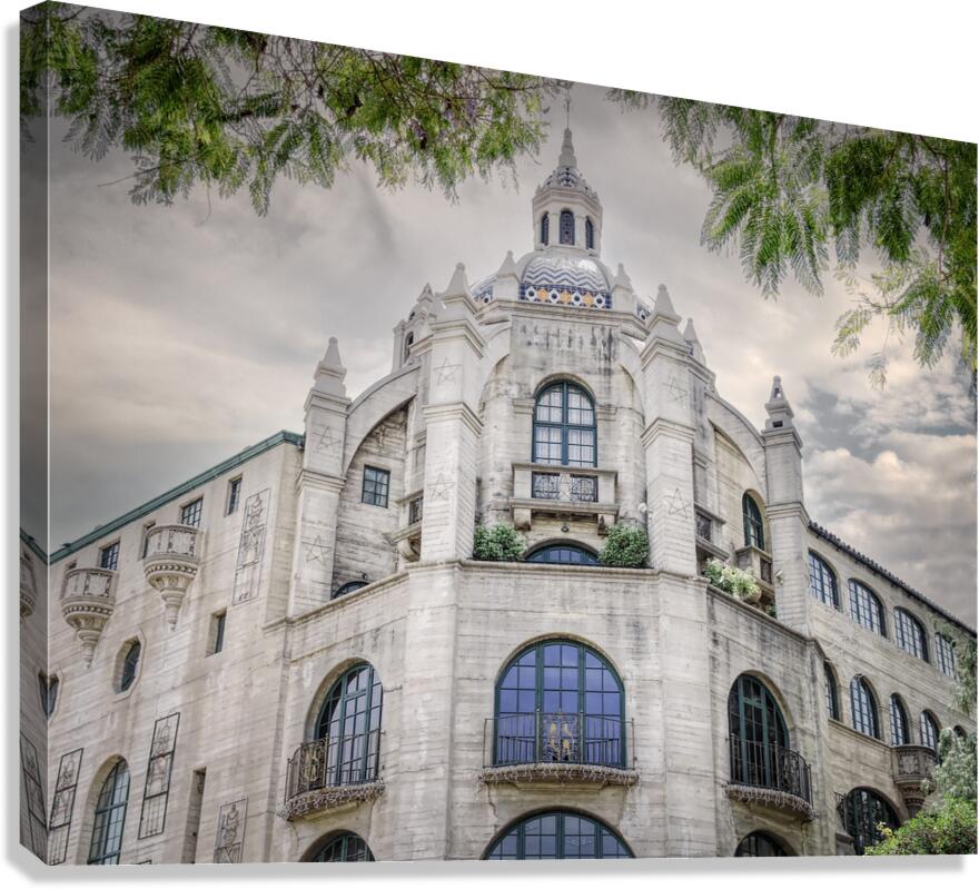 Riverside California Mission Inn Dome Canvas Print
