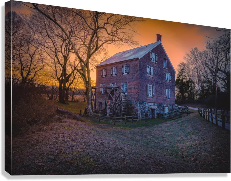 kerr mill north carolina5 Canvas Print