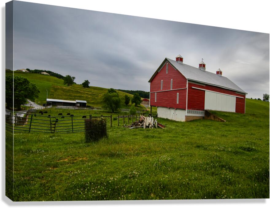 Homestead Resort Virginia Farm 1 Canvas Print