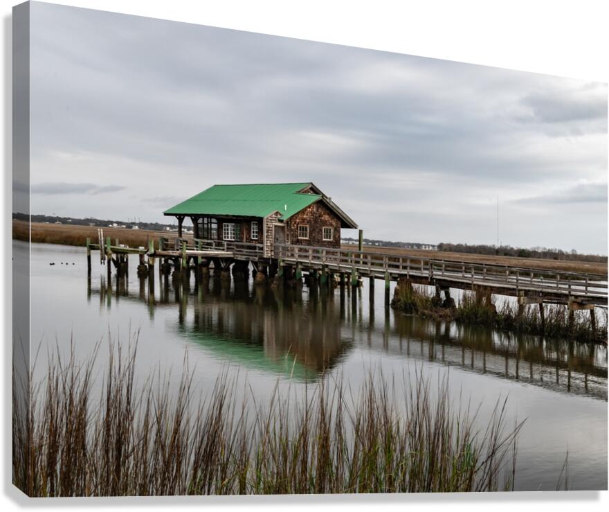 Low Country Sullivan Island Escape Canvas Print