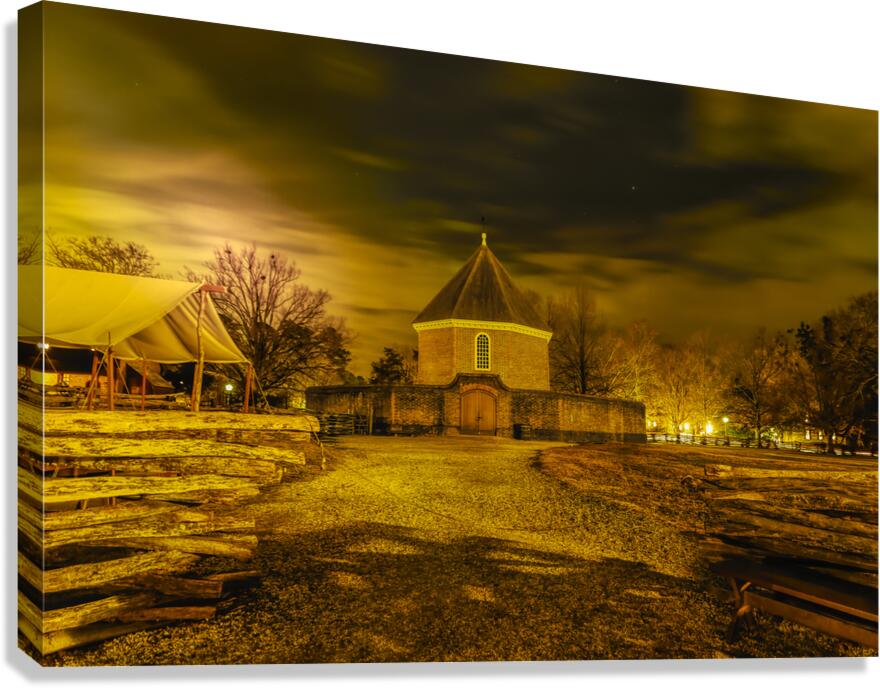 Colonial Williamsburg Armory Canvas Print