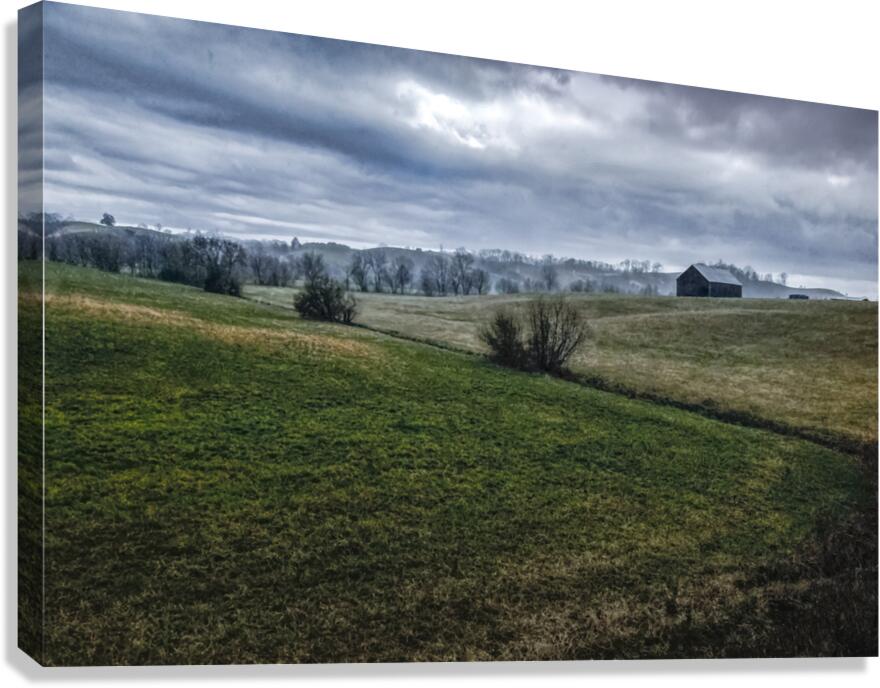 Southwest Virginia Farm Storms Canvas Print