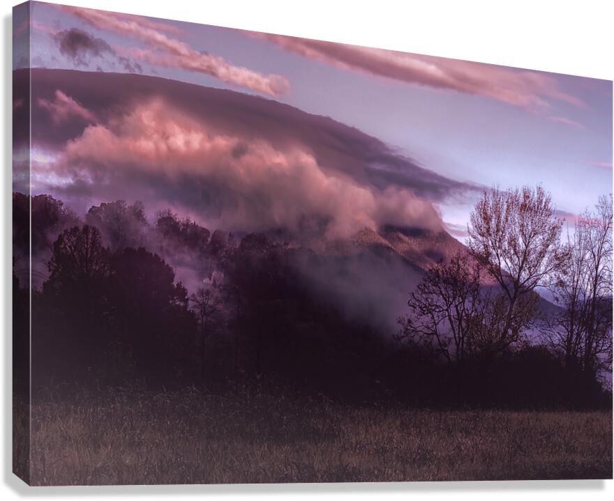 Blue Ridge Mountains Daybreak Canvas Print