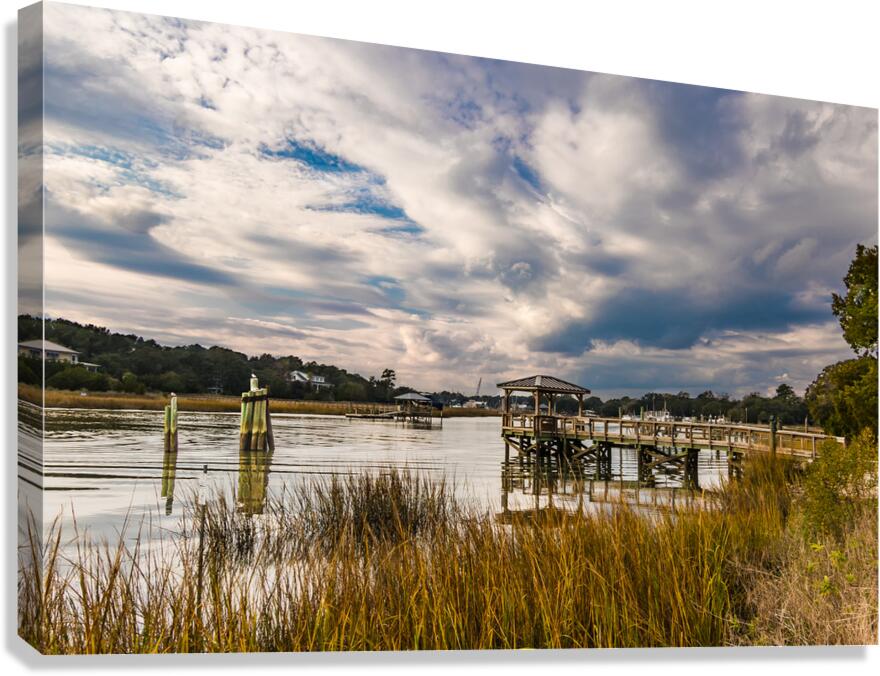 McClellanville Inland Waterfront Canvas Print