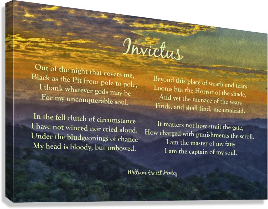 Invictus Canvas Print