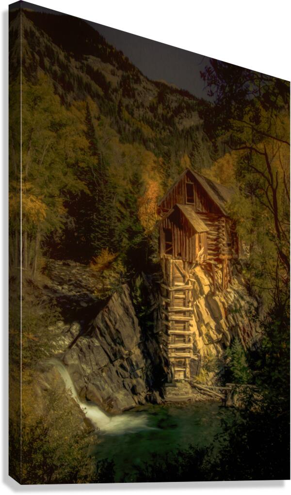 Crystal Mill Remembrance Canvas Print