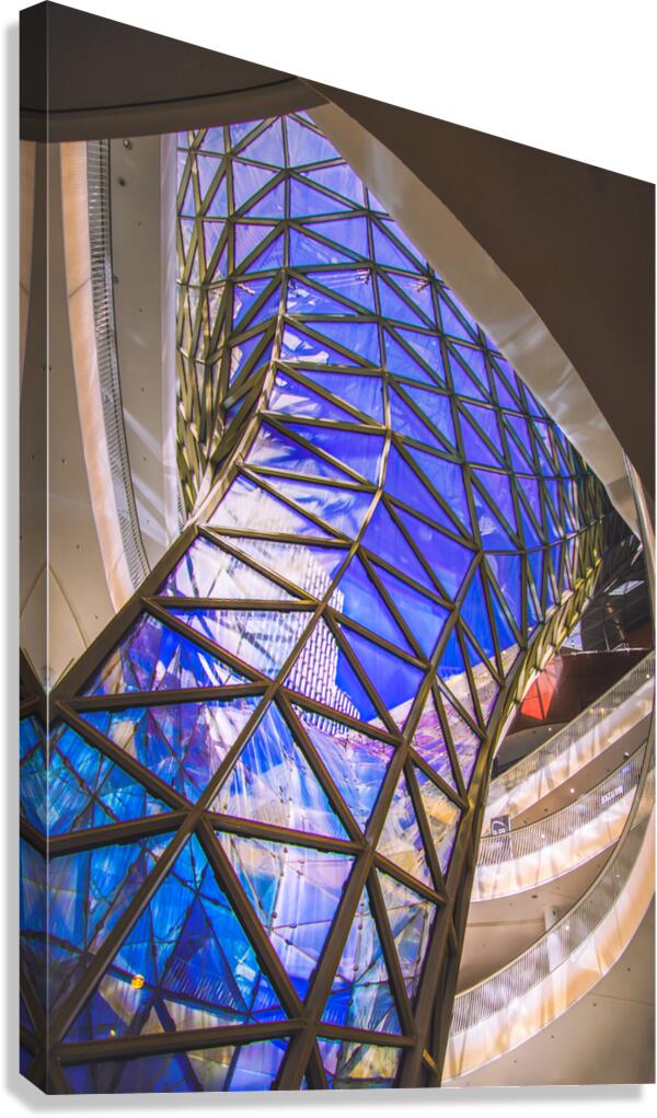 Massimiliano Fuksass Zeil River of Glass Canvas Print