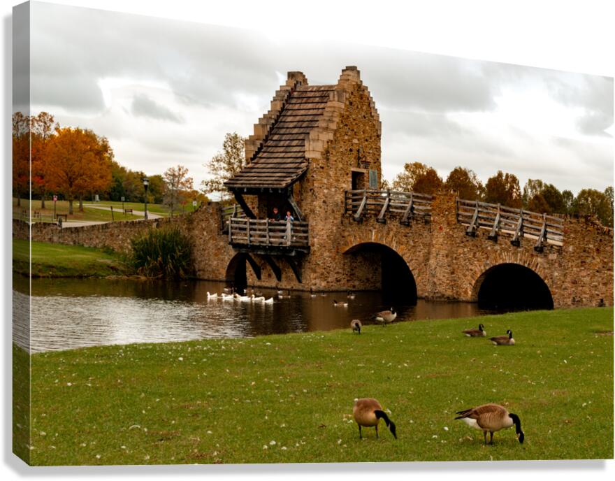 Shakespeare Park Montgomery Alabama  Canvas Print