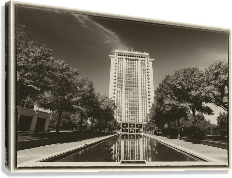 RSA Building Montgomery in Sepia Canvas Print
