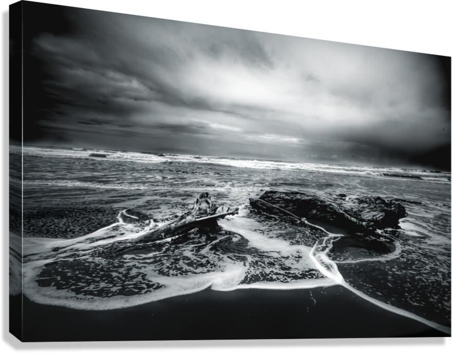 Costa Rica Storms Over the Caribbean  Canvas Print
