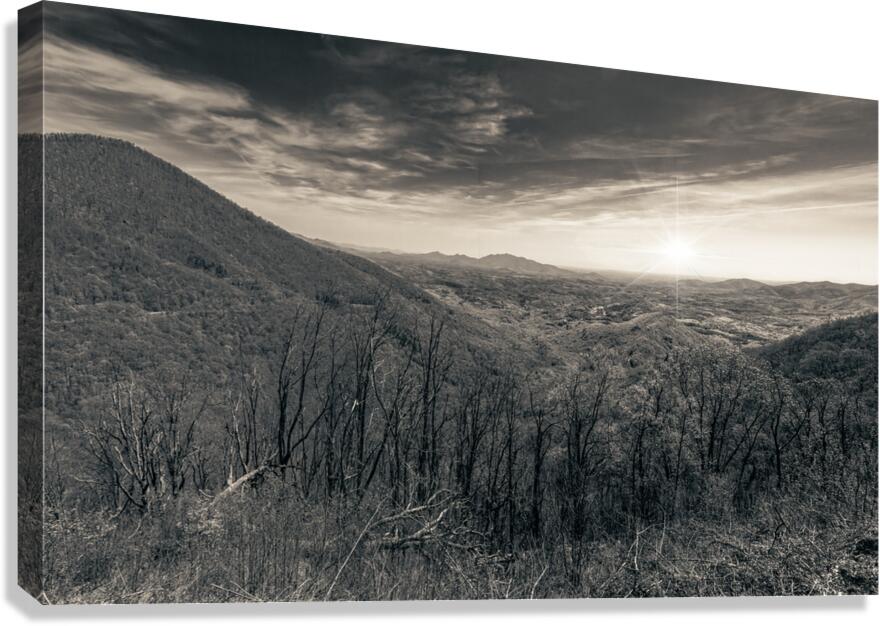 Oh Happy Day in the Mountains Canvas Print