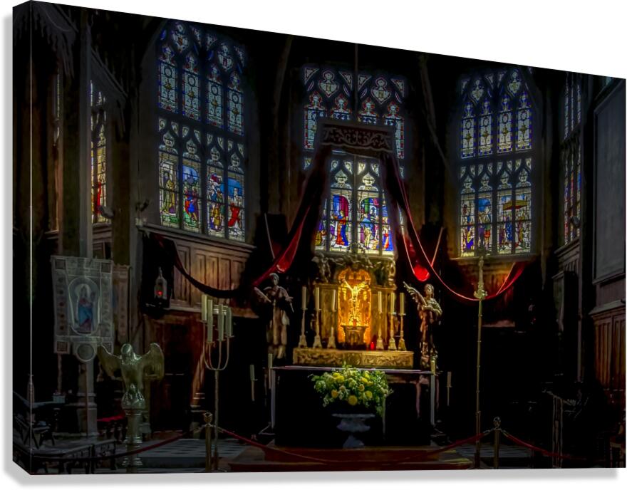 Saint Catherines Church Canvas Print