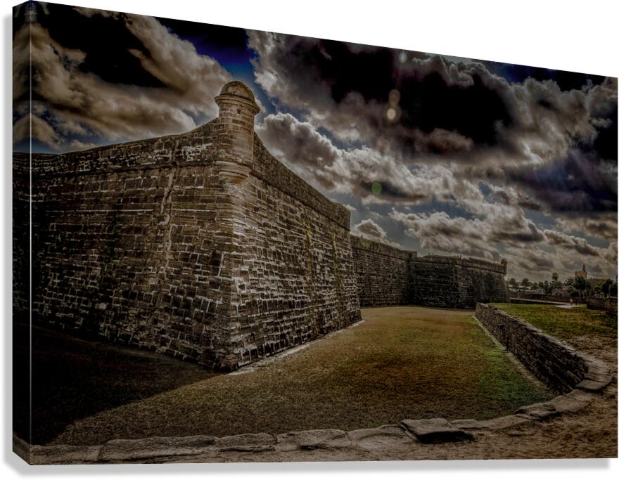 St. Augustine Fortress Canvas Print