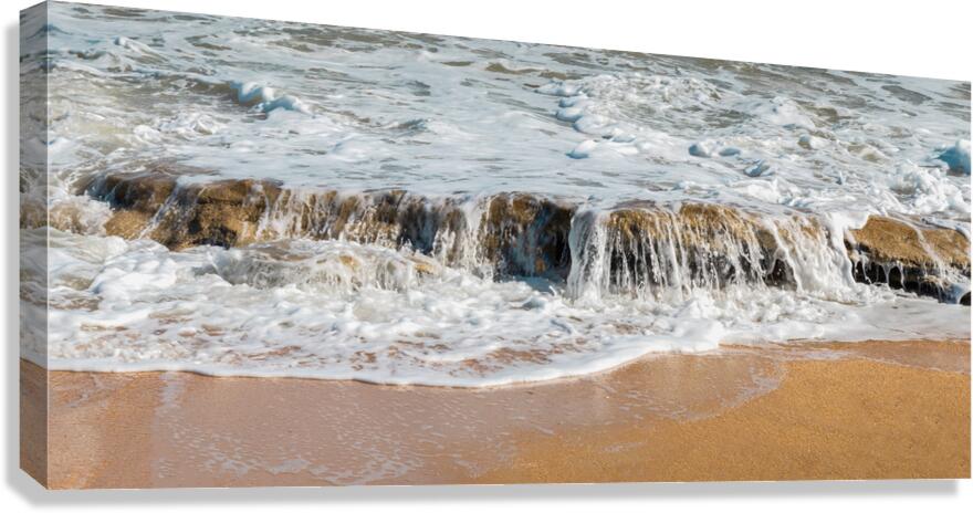 Precious Jewels in the Surf Canvas Print