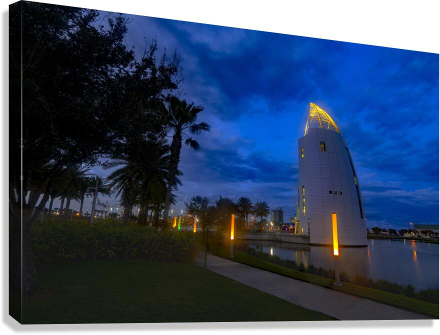 Port Canaveral Exploration Canaveral  Canvas Print