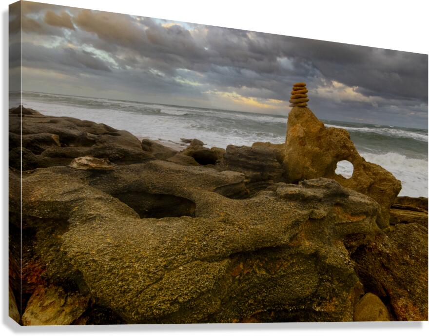 Palm Coast Ocean  Cairns Canvas Print
