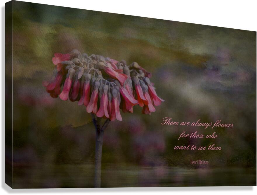 Matisse Flowers Inspiration Canvas Print