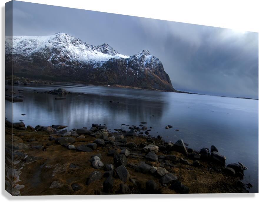 Lofoten Islands Coastline Canvas Print