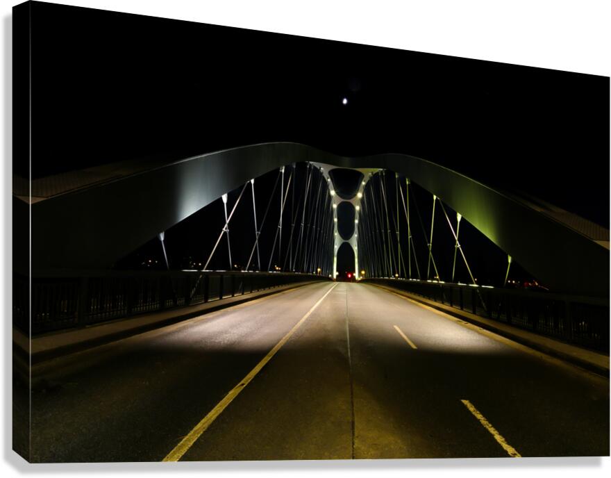 Frankfurt Bridge Canvas Print
