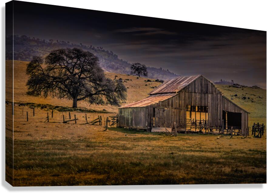 Mariposa County Farm Canvas Print