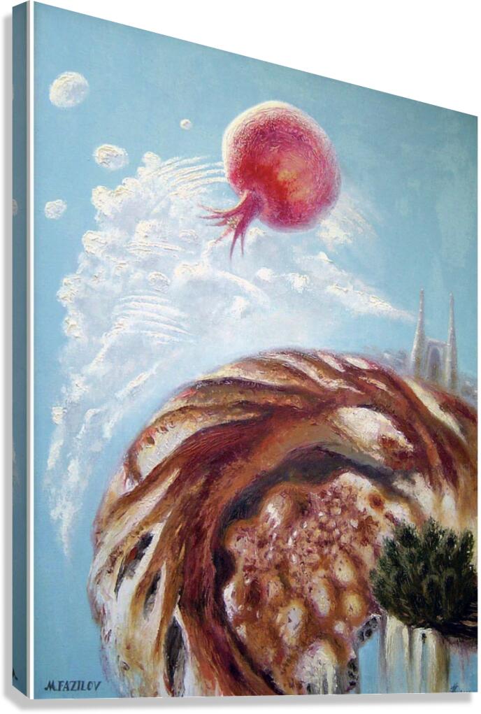 Corny Land Canvas Print