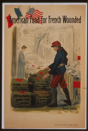 Vintage---American-fund-for-French-wounded