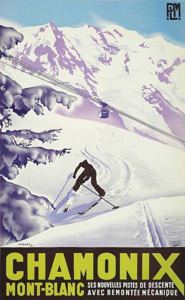 Chamonix by VINTAGE POSTER
