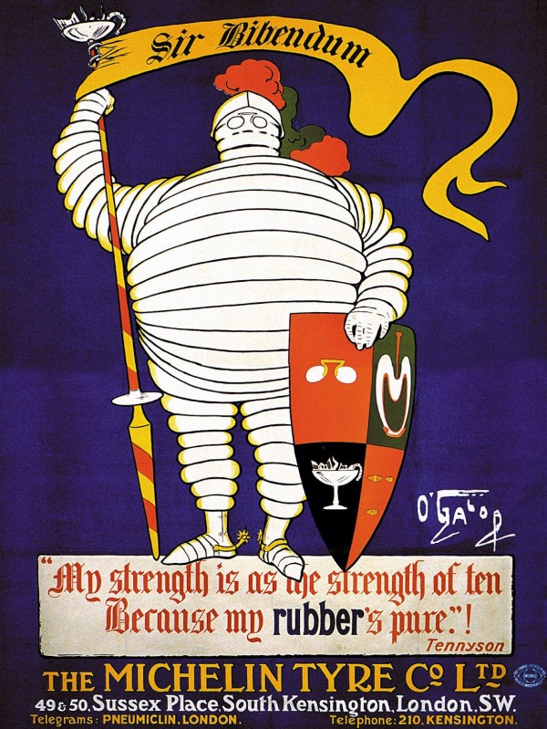 Michelin Sir Bibendum Print