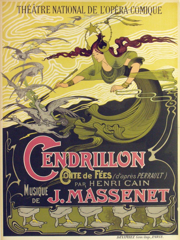 Original Cendrillon Poster Print