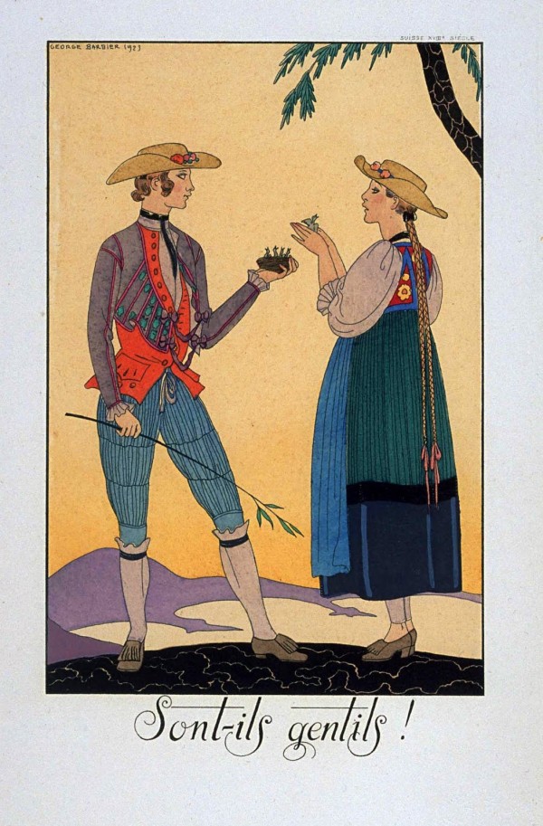 Sont ils gentils vintage poster Print