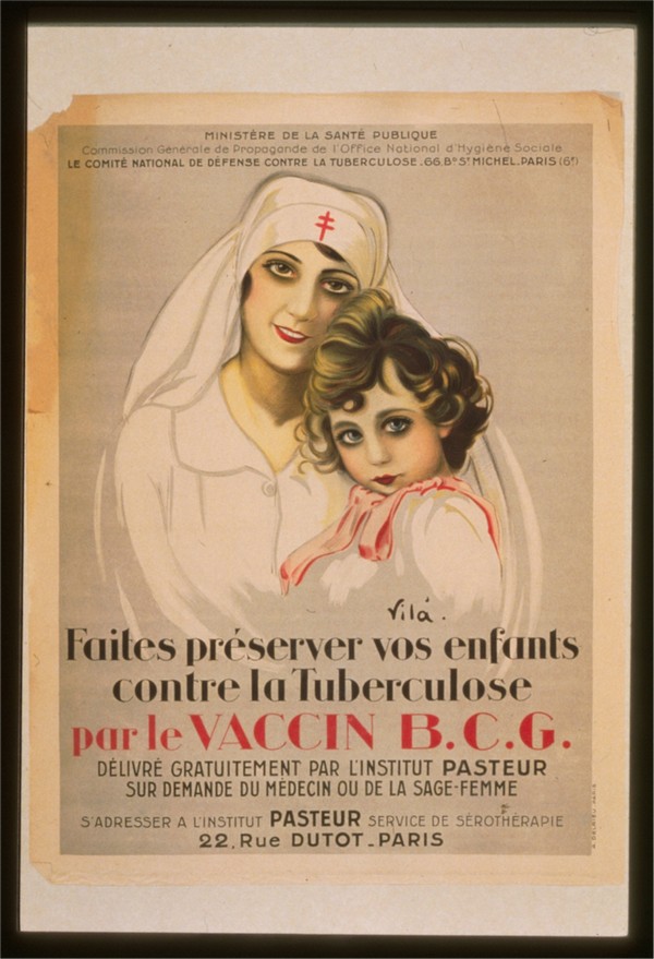 Vintage---Nurse-and-Child Print