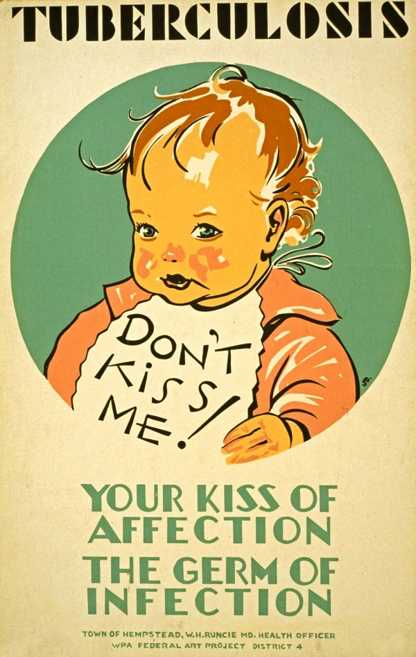 Tuberculosis kiss of affection Print