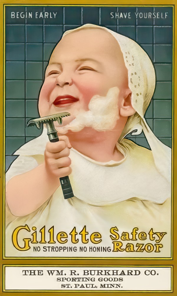 Gillette Safety Razor Print