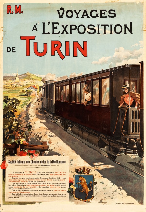 Voyage a LExposition de Turin, Italy Print