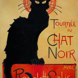 Theophile Steinlen - Tournee du Chat Noir Print