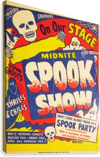 Spook Show Canvas Print