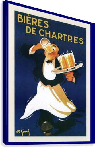 Bieres de Chartes Canvas Print