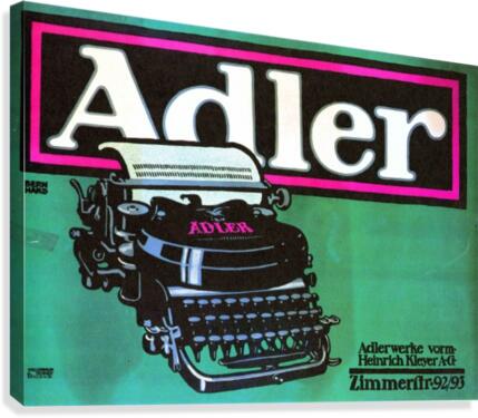 Adler Canvas Print