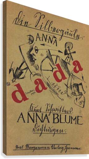 Anna Blume Canvas Print